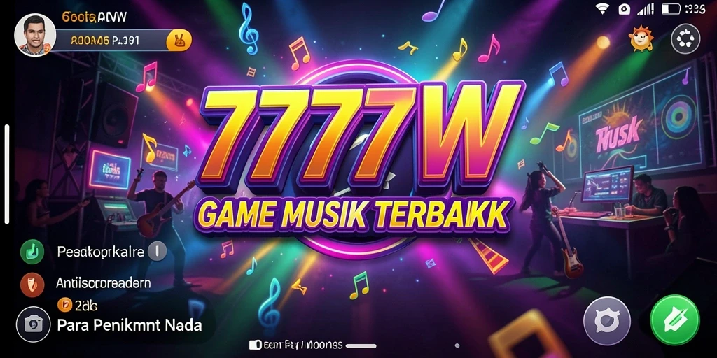 Tampilan gameplay 7777W yang menarik dan interaktif.