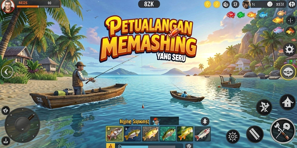 Tangkapan ikan epik dalam permainan 8ZK yang menarik.
