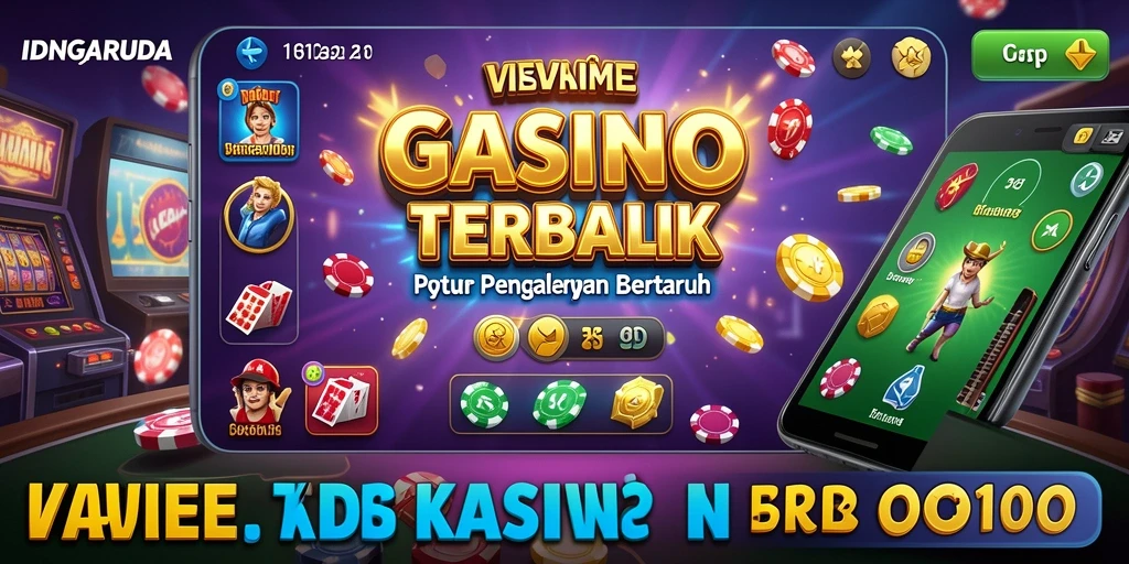 Screenshot IDNGARUDA menampilkan suasana gameplay Kasino yang mengasyikkan.
