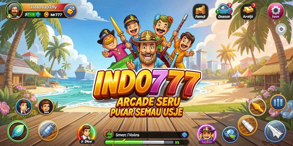 Tampilan gameplay seru dari INDO777 yang menguji ketangkasan pemain.