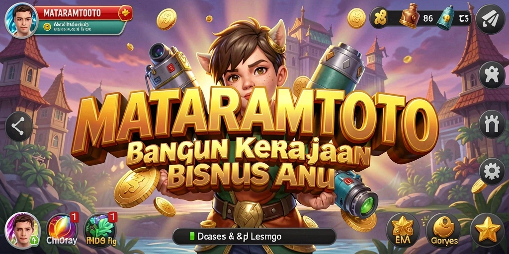Screenshot gameplay <strong>MATARAMTOTO</strong> yang menunjukkan strategi bisnis yang mendalam.