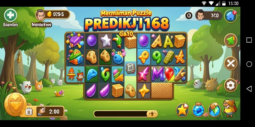 Tampilan gameplay Puzzle PREDIKSI168 yang menarik dan menantang.