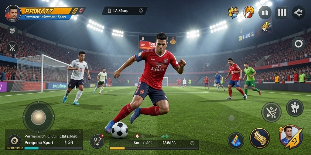 Tampilan gameplay interaktif di PRIMA77 dengan grafik menawan.