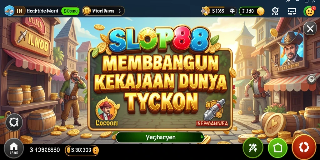 Gameplay menarik dalam SLOT88 yang menantang kemampuan manajerial pemain.