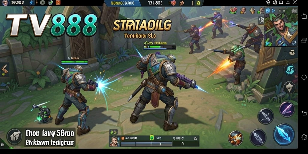 Gameplay seru dan menantang dalam TV888.