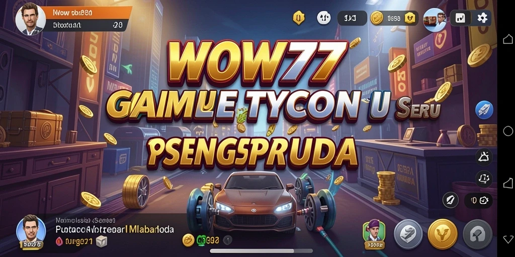 Gameplay seru dan menarik dalam WOW77 untuk pengusaha muda.